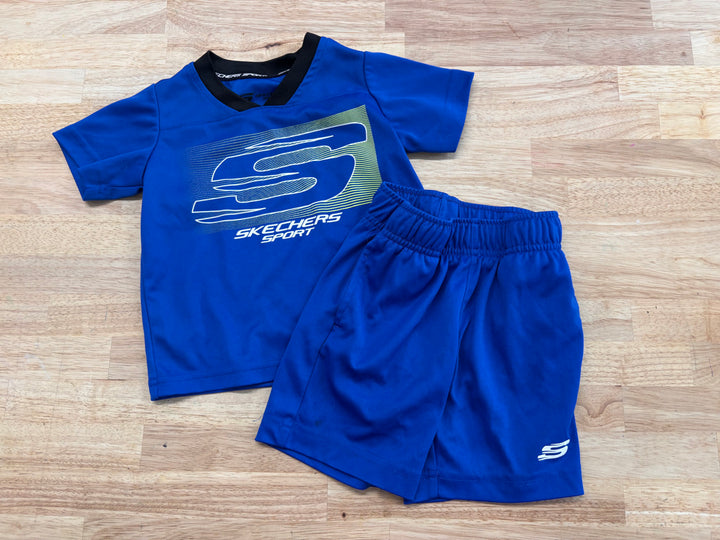 Skechers Sports 2T Royal Blue Athletic Set