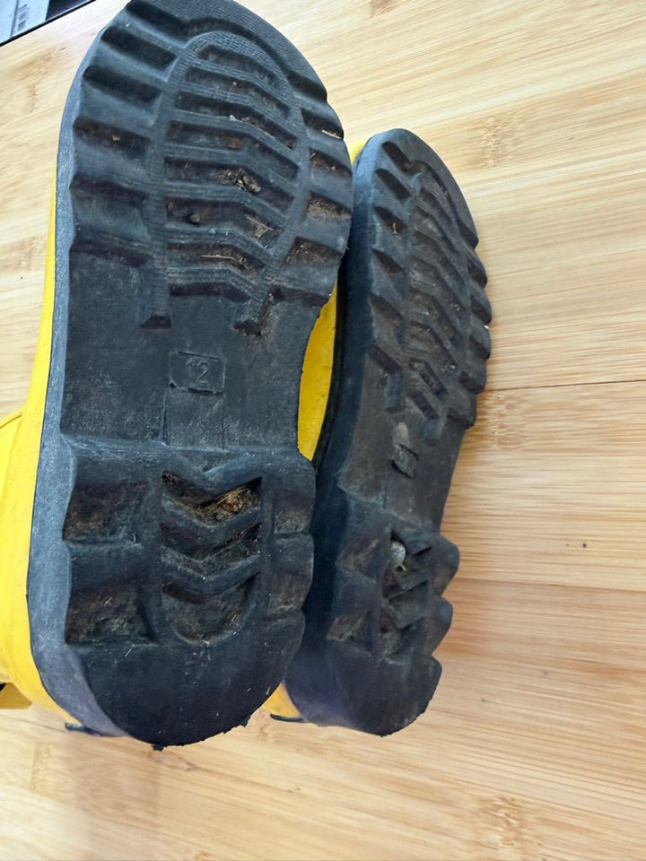 Ripzone Yellow Rain Boots – 12 (EU 30) - Nest and Sprout-Consignment