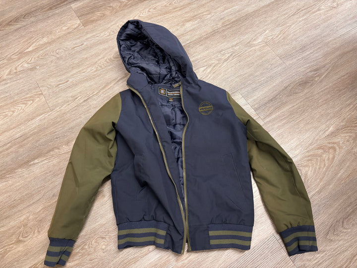 West Forty Nine Youth Large Jacket – Green/Navy imperfect