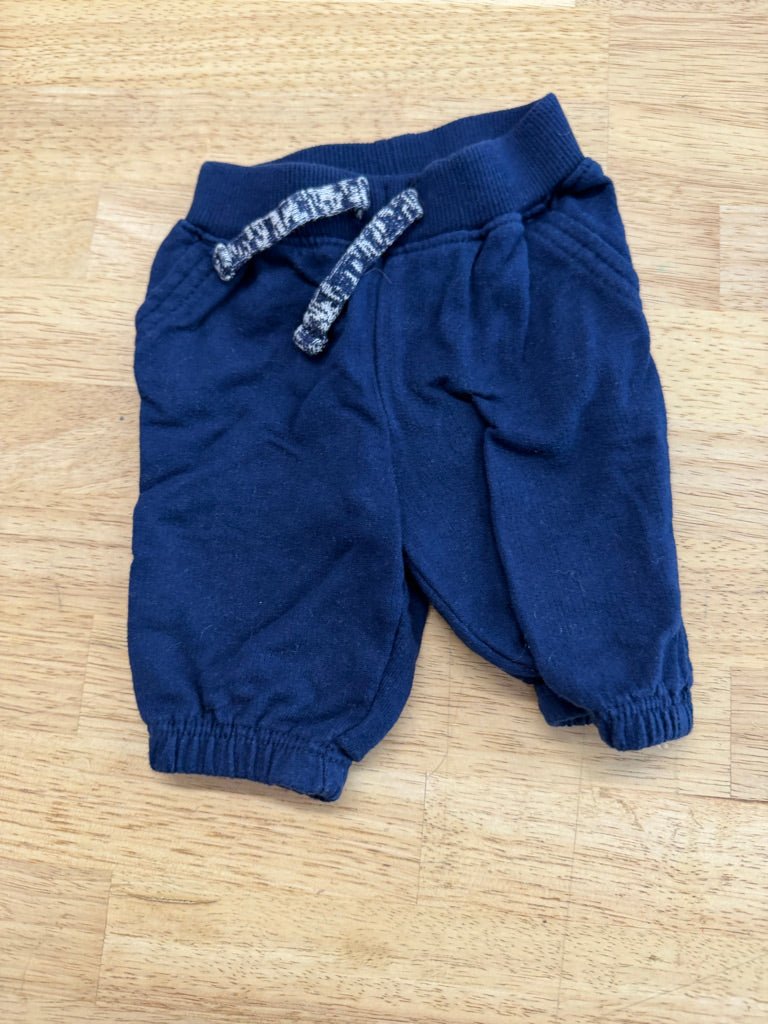 Carter’s Blue Joggers | Size NB - Nest and Sprout - Consignment