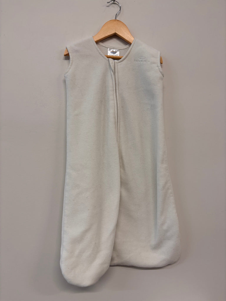 HALO Sleep Sack – Size Medium (6-12M) White Fleece