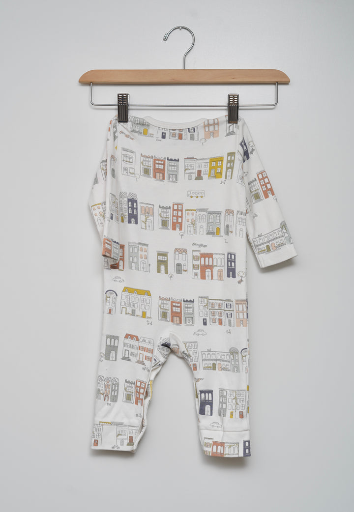 Pehr Henley Romper 6-12 Months, City Scape