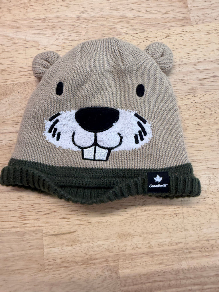 Canadiana Otter Knit Toque – 6–12M