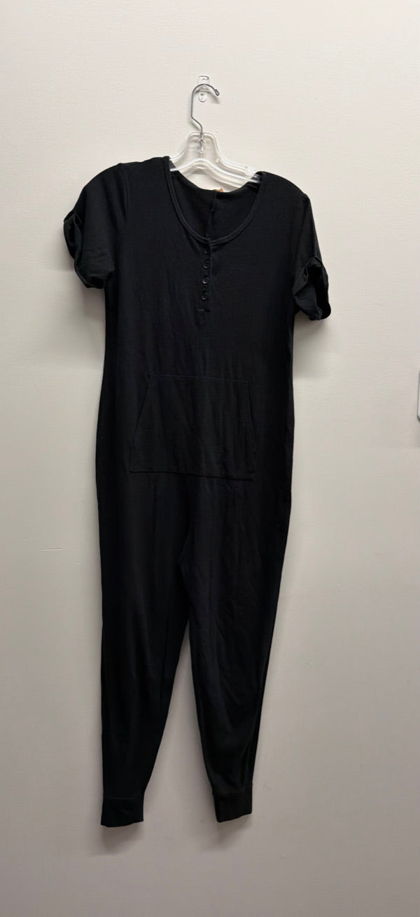 Smash + Tess Romper – S (Youth 14–16Y) | Black Short Sleeve