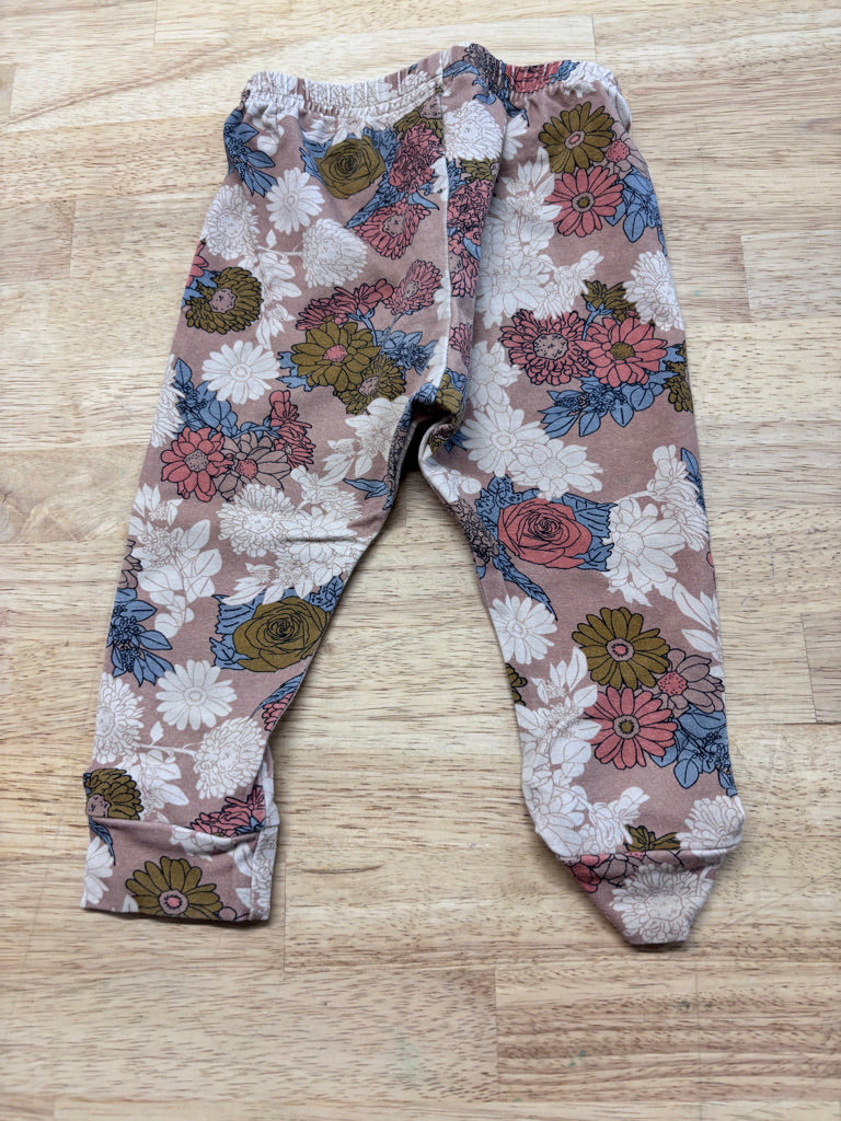 Little & Lively  Floral Leggings 6–9M
