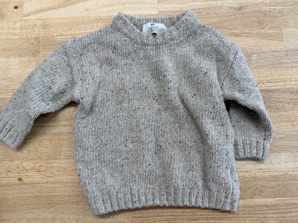 H&M Cable Knit Sweater – 2 | Oatmeal - Nest and Sprout - Consignment
