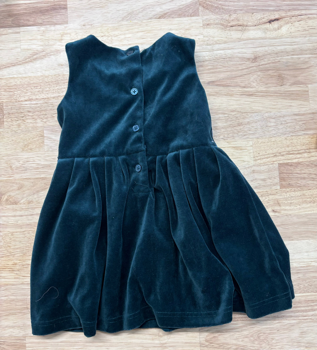 Carters Velvet Dress, 2T