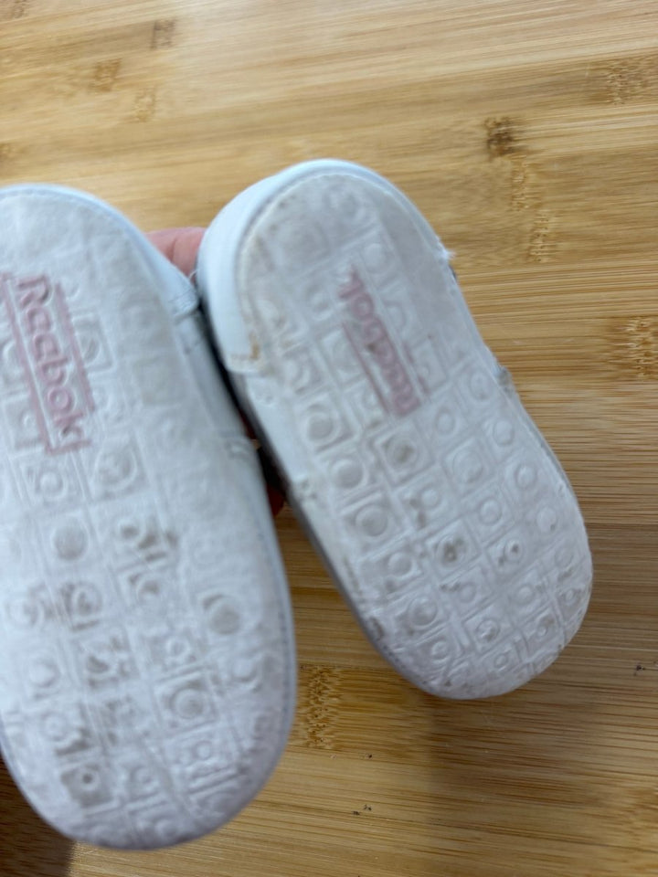 Reebok Crib Shoes – 3 | Light Pink Insoles - Nest and Sprout-Consignment