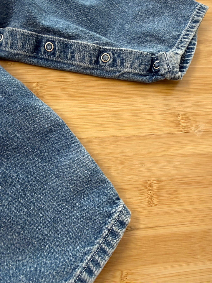 OshKosh 90s Overalls – 3T | The Genuine Article Light Wash 100% Cotton