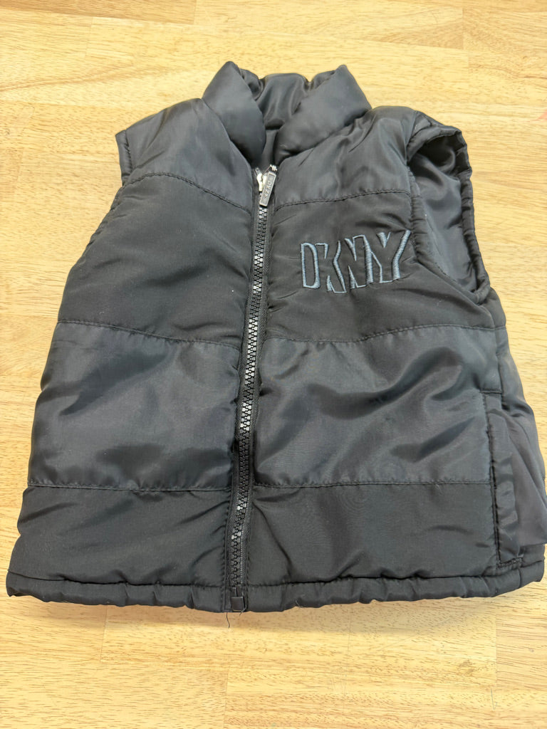 DKNY Insulated Vest – 12 Months | Black