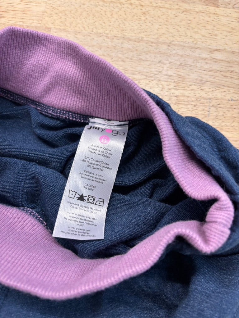 Jilly Yoga Jogger Leggings 6 – Navy