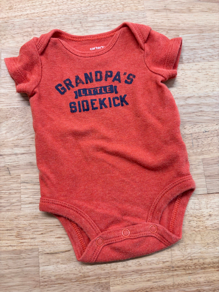 Carter’s Newborn Bodysuit Grandpa’s Little Sidekick