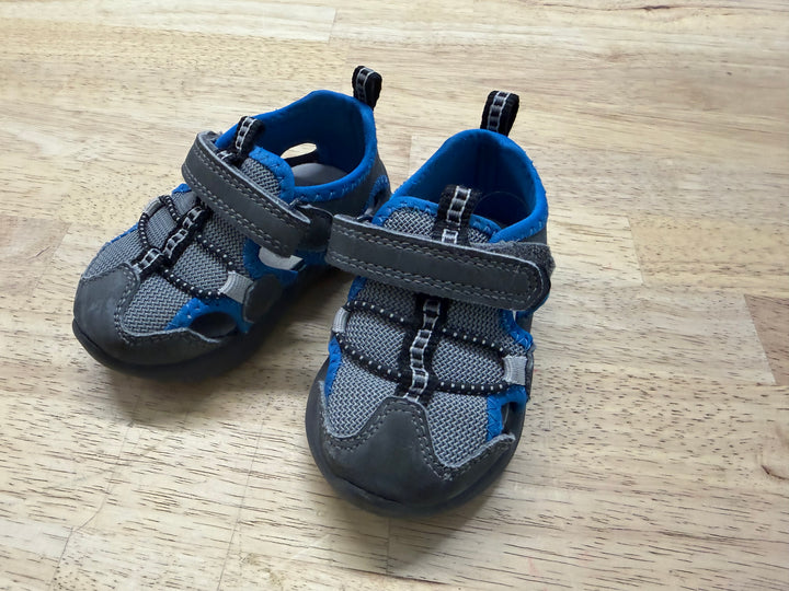 Joe Fresh Sandals – 4 (EU 19) | Blue & Grey