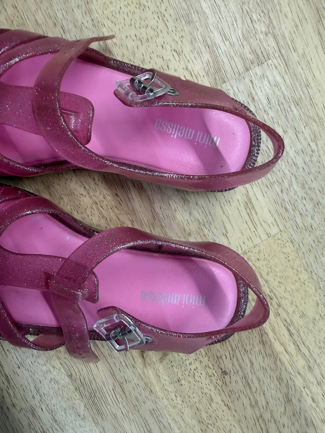 Mini Melissa Pink Jelly Sandal – Junior 1