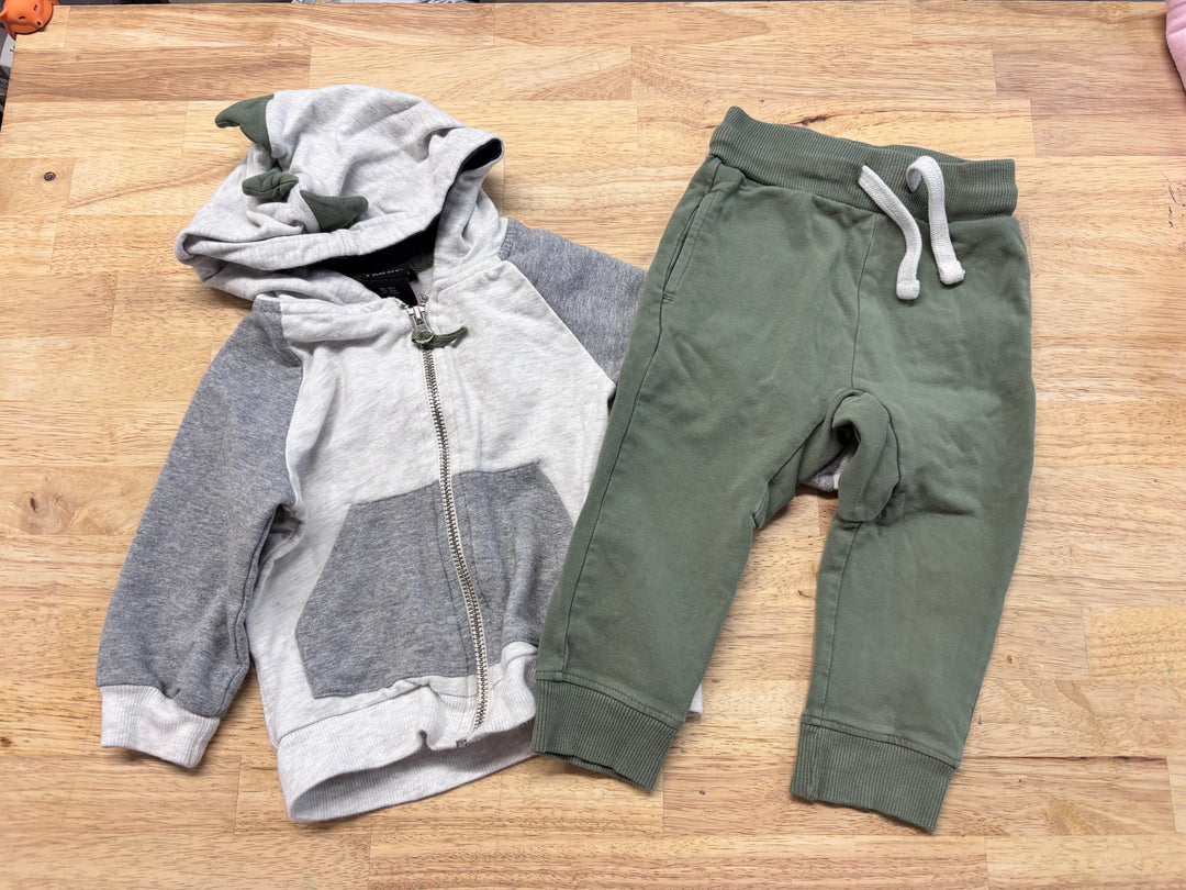 Fierce Frank 12M 2-Piece Hoodie Set