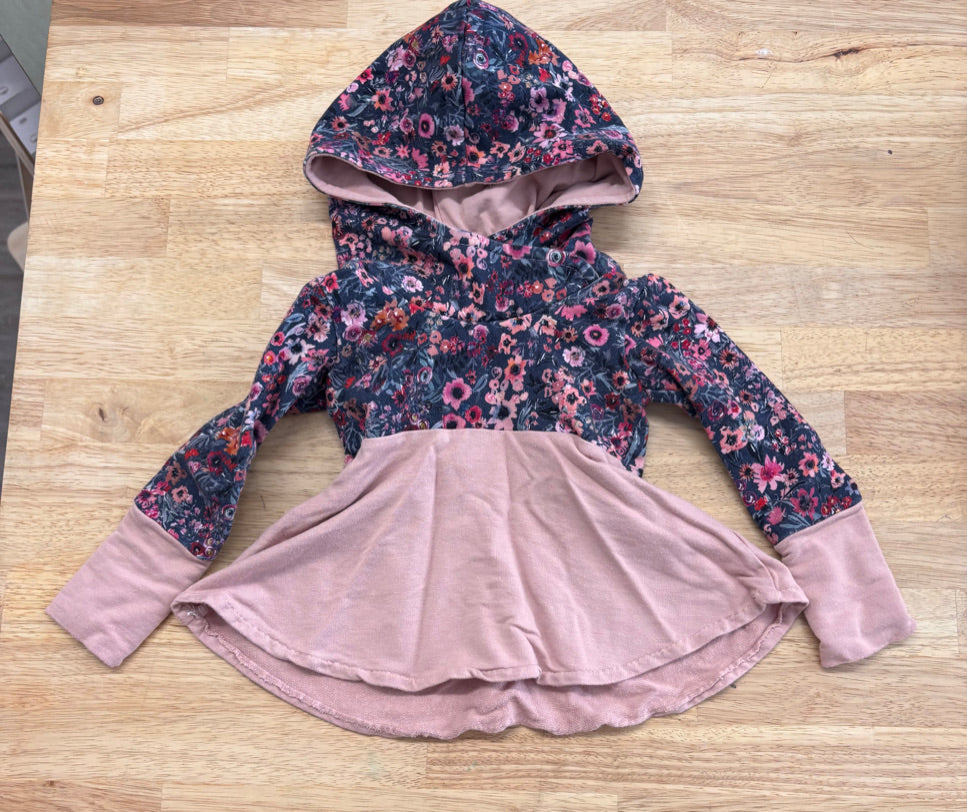 Naptime Creations Hooded Tunic Top – 6–12 Months