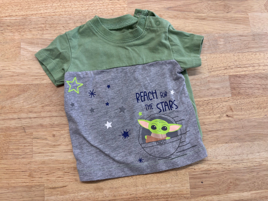 Star Wars “Reach for the Stars” Tee – 0–3 Months