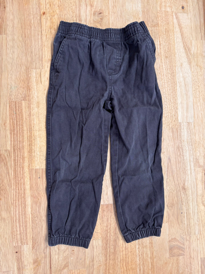 Calvin Klein Chinos – Size 4 (Charcoal, Elastic Waist)