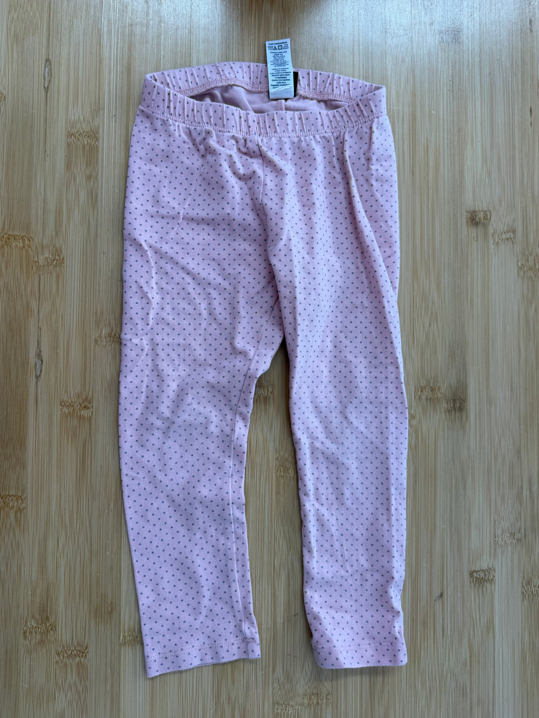 Tea Collection Pink Silver Polka Dot Legging – 3