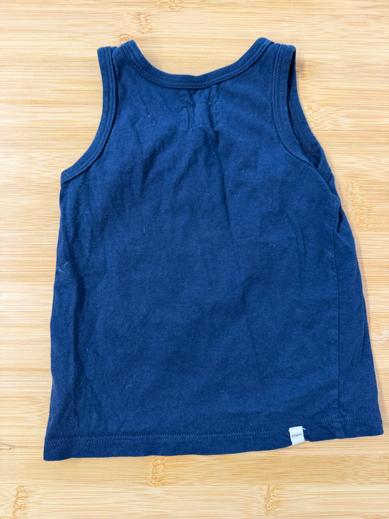 Mini Mioche Tank Top – 1/2 | Navy | Play