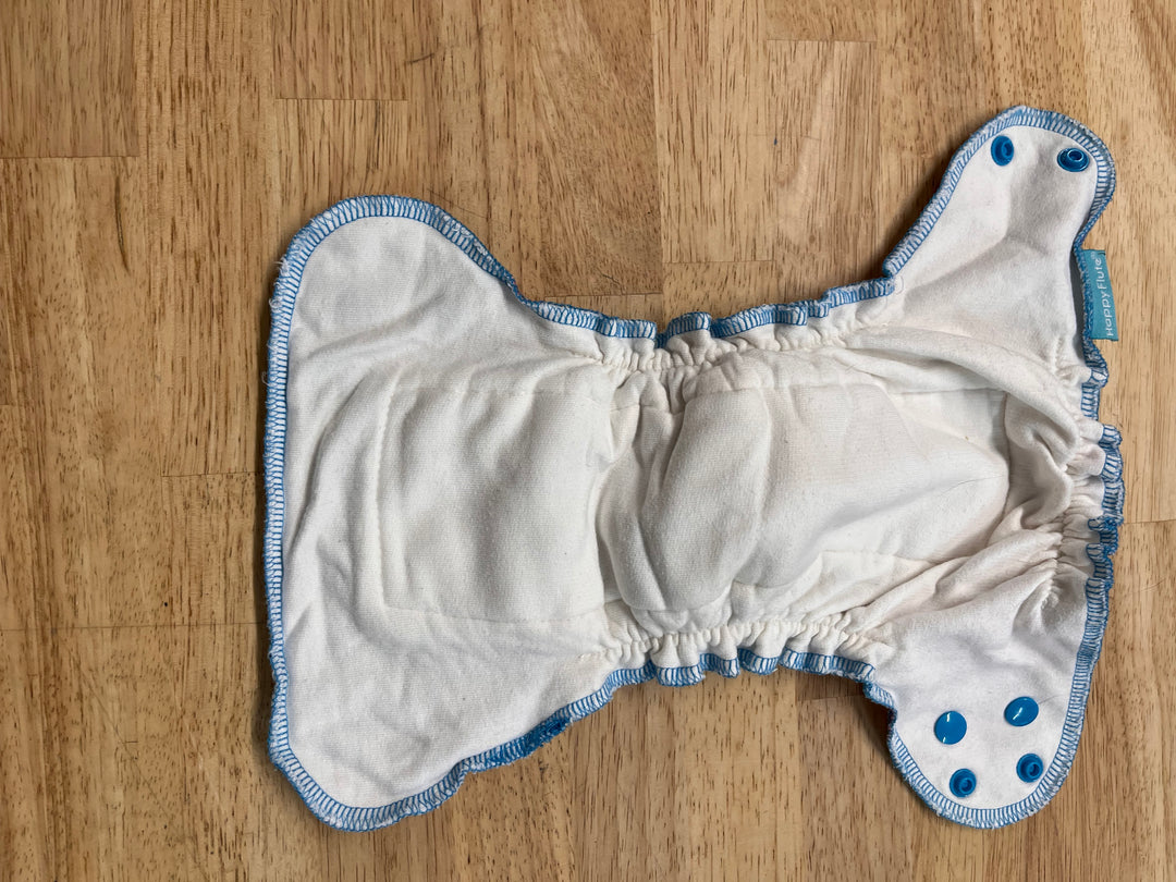 Happy Flute Newborn All-in-One Diaper – Hot Air Balloon Print