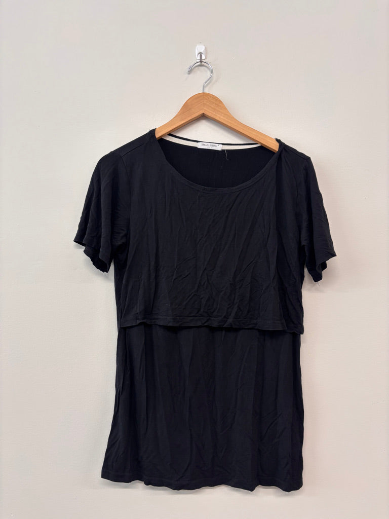 Small Show Nursing Top – Size L (Black)
