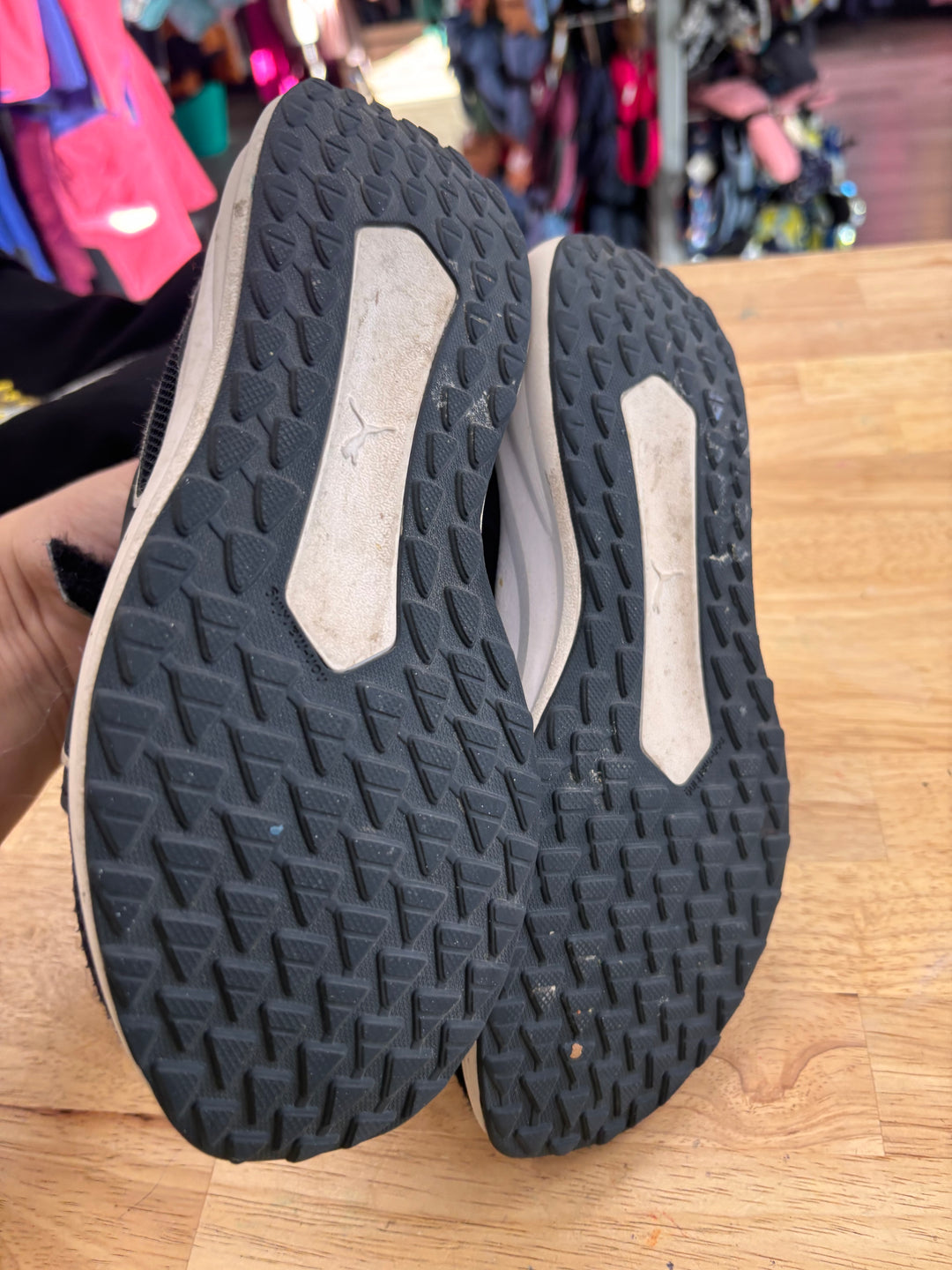 Puma Shoes – Size 3C Black Velcro