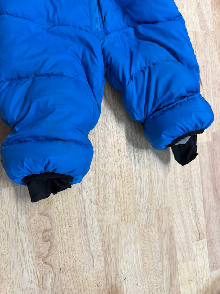 Molehill Equipment Blue Goose Down Bunting Suit – 9–18M | Insulated