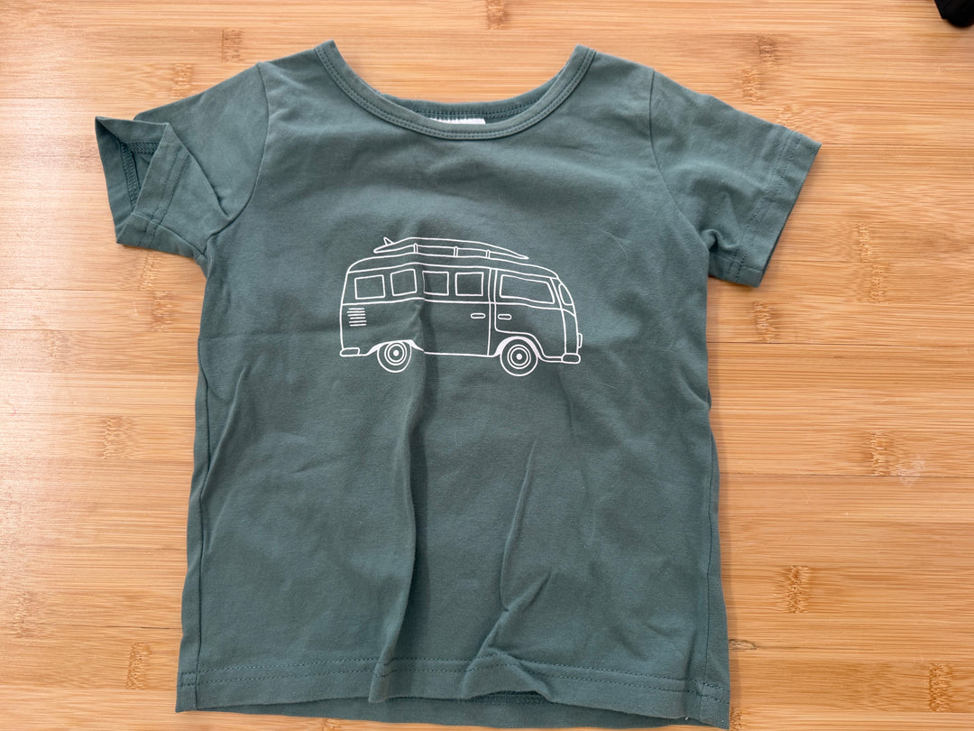 Mebie Baby Surf Van Sage Green Shirt – Est. 2T