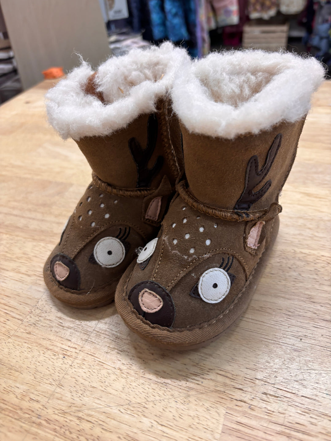 EMU Australia Deer Walker Wool Boots – Size 6-12M