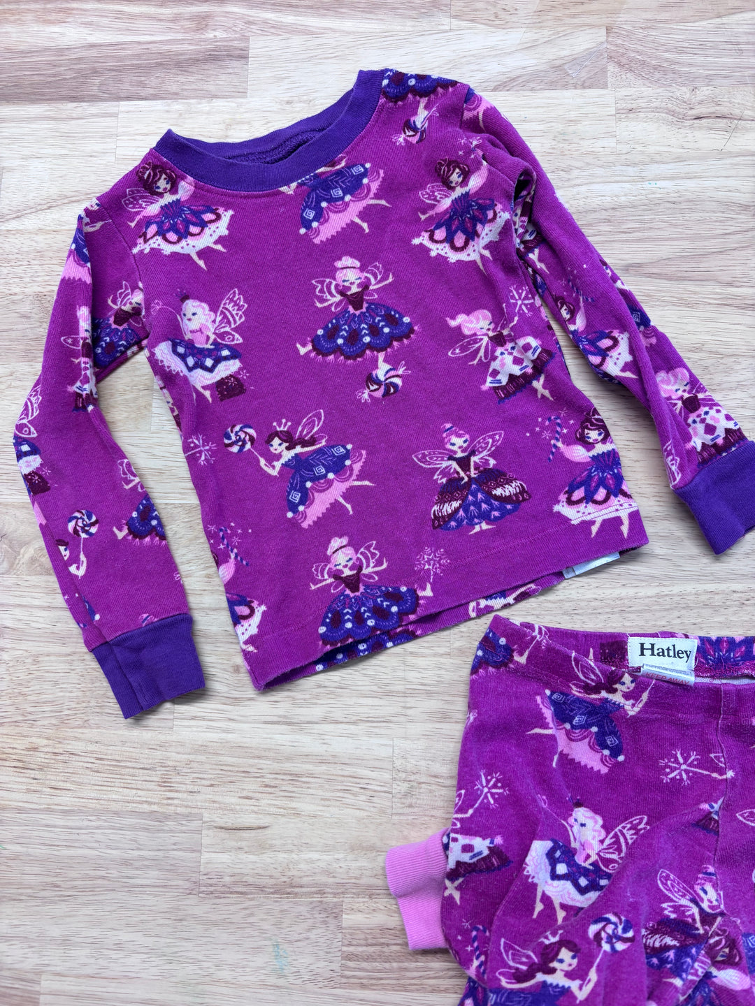 Hatley 2T PJ Set (Fairy Princess) imperfect