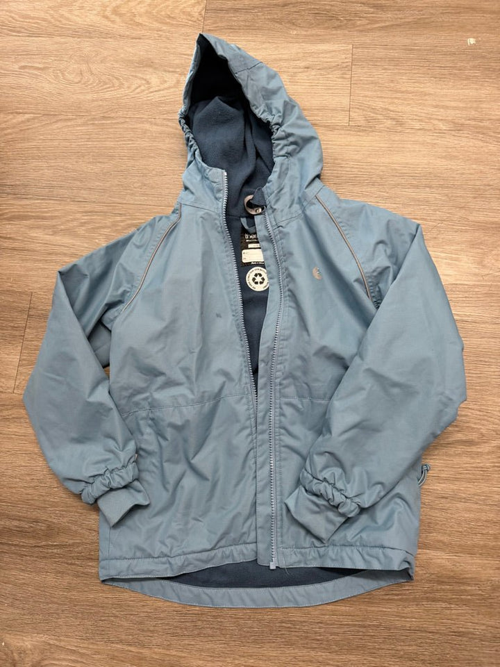 Therm Fleece Lined Rain Jacket – 8 | Blue - Nest and Sprout-Consignment