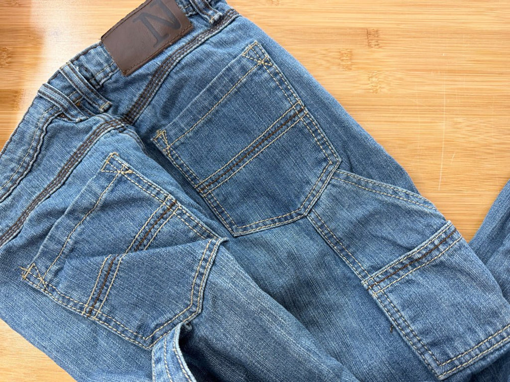 Nevada Carpenter Jean – 12 | Medium Light Wash - Nest and Sprout-Consignment