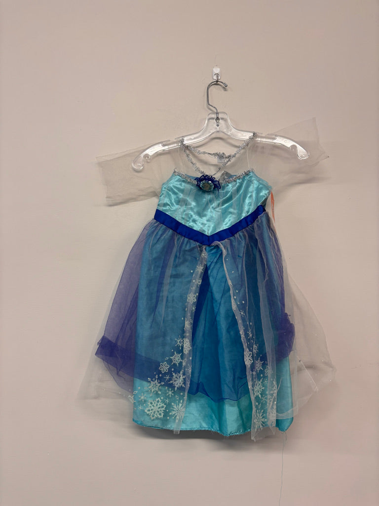 Princess Elsa Dress – Size 3-4 (Play Condition)