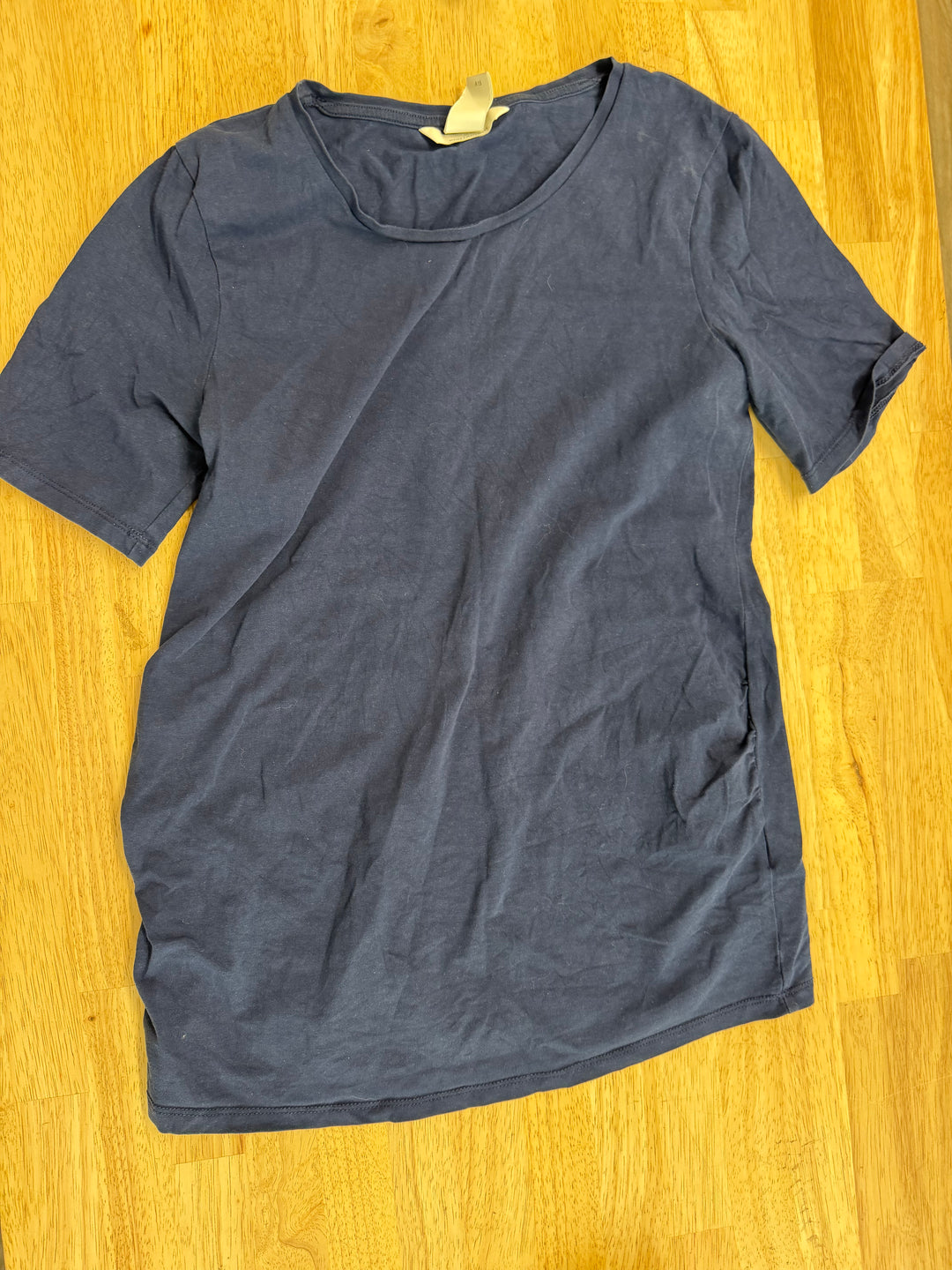 H&M Maternity Short Sleeve Shirt – S | Navy