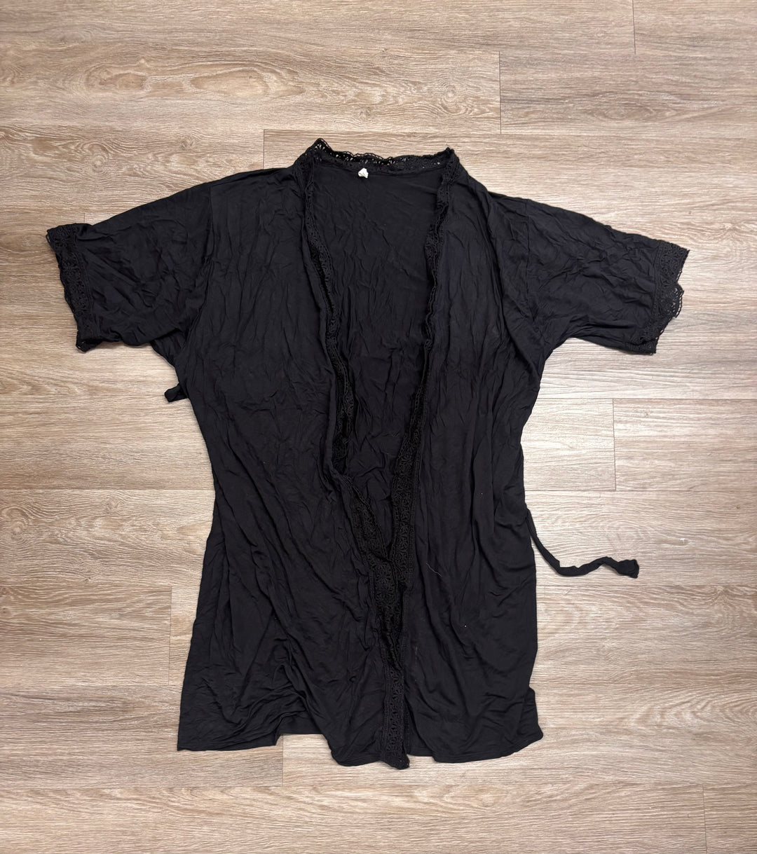 Pink Blush Kimono – Size XL (Black)