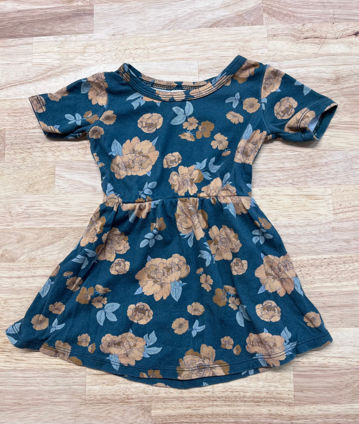 Little & Lively Floral Twirl Dress, 0-6 Months