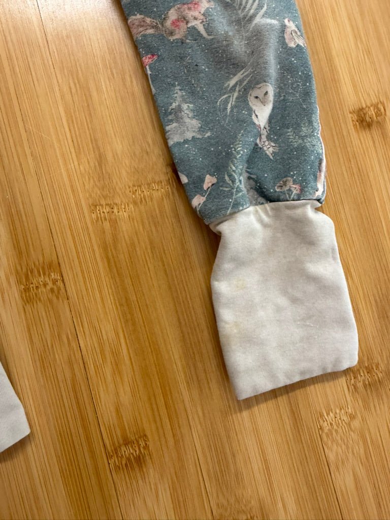 Gro by Zoe Grow With Me Pants – 1–3Y | Light Green Forest Animal Print - Nest and Sprout - Consignment