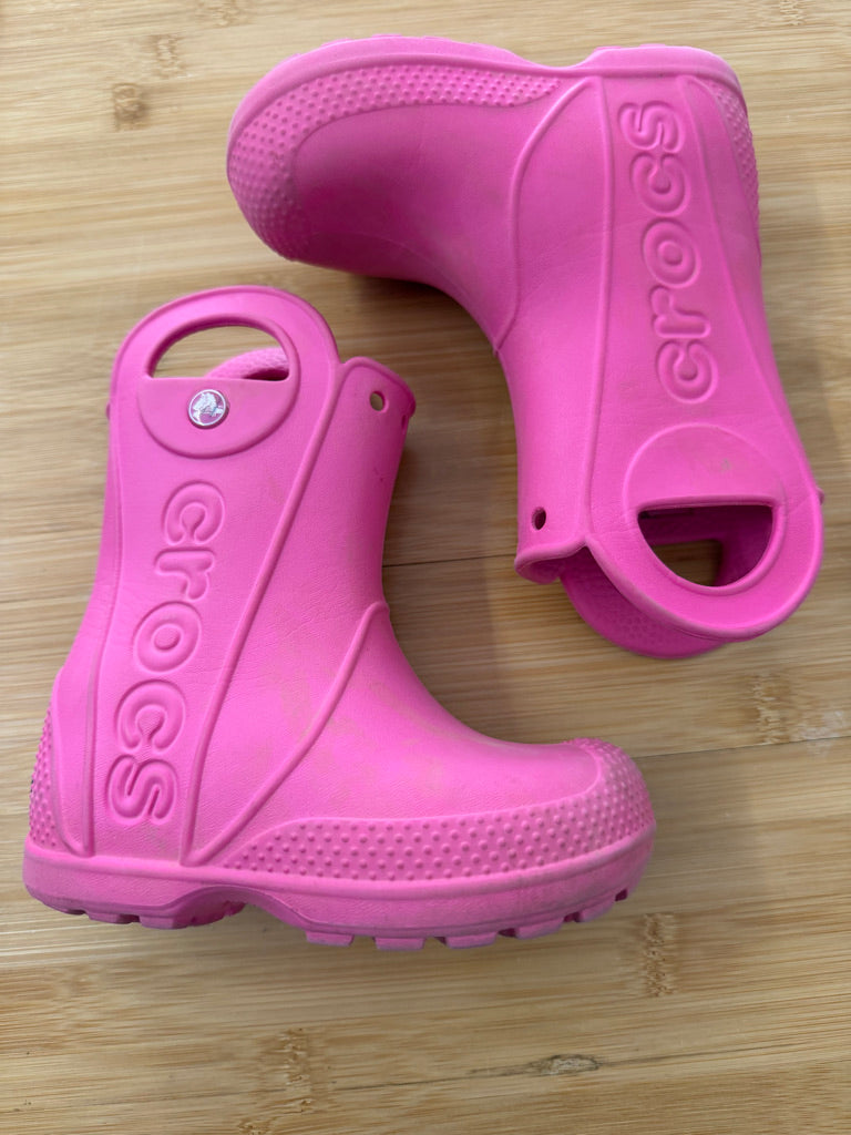 Crocs Rain Boot – C8 | Pink