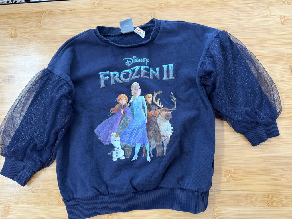 Disney Frozen 2 Glitter Sleeve Sweatshirt – 5–6Y | Play