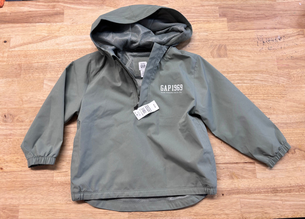 Gap Sage Windbreaker Hoodie 3Y (NWT)
