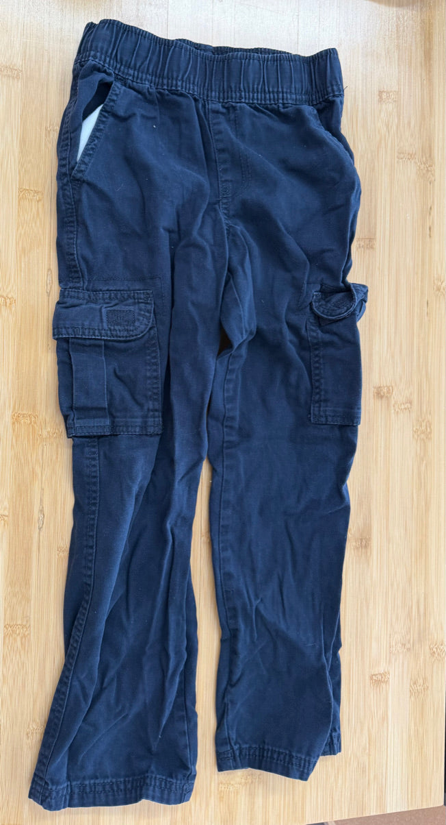 The Children's Place Cargo Pants – 7 | Navy Elastic Waist