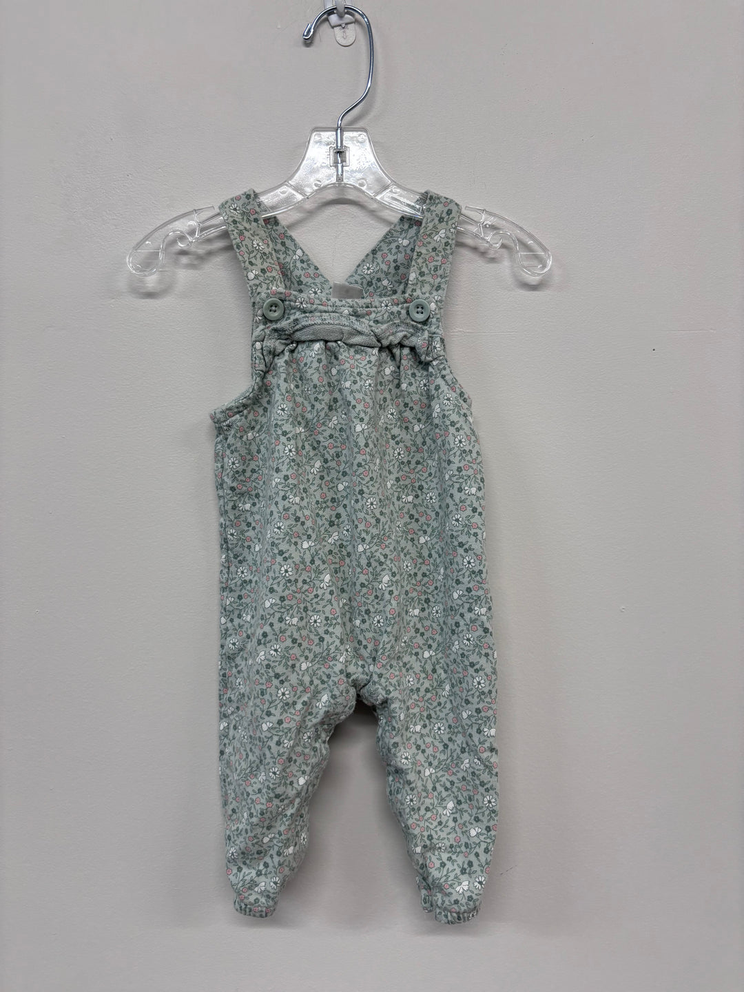 Carters 6 Month Overalls (Sage Green)