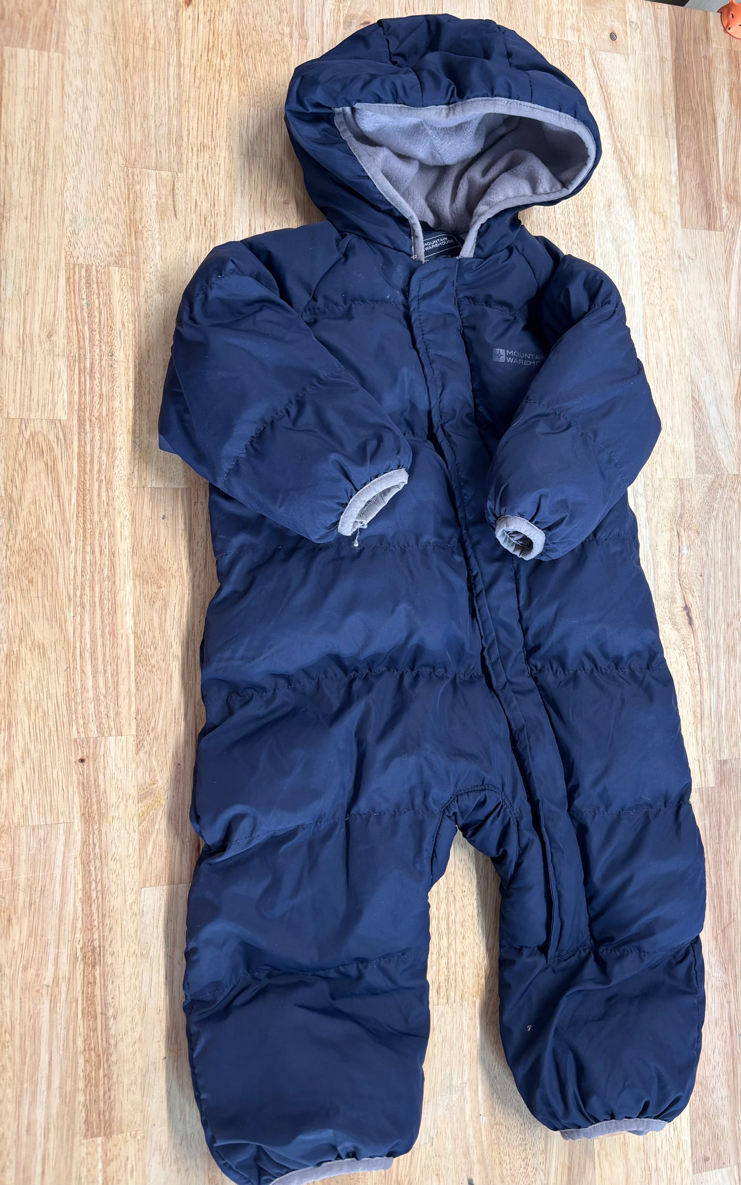 Mountain Warehouse Water-Resistant Bunting Suit Blue