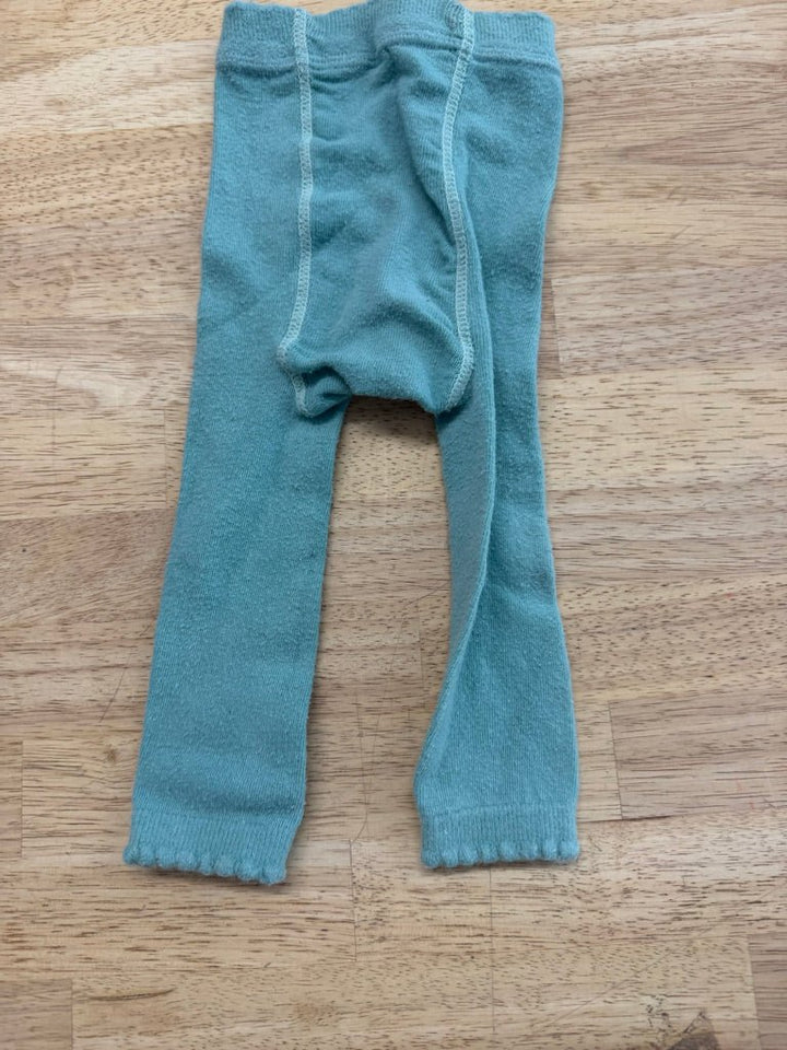 Finn + Grin Footless Tights – 105cnm | Green Custom Dyed - Nest and Sprout-Consignment