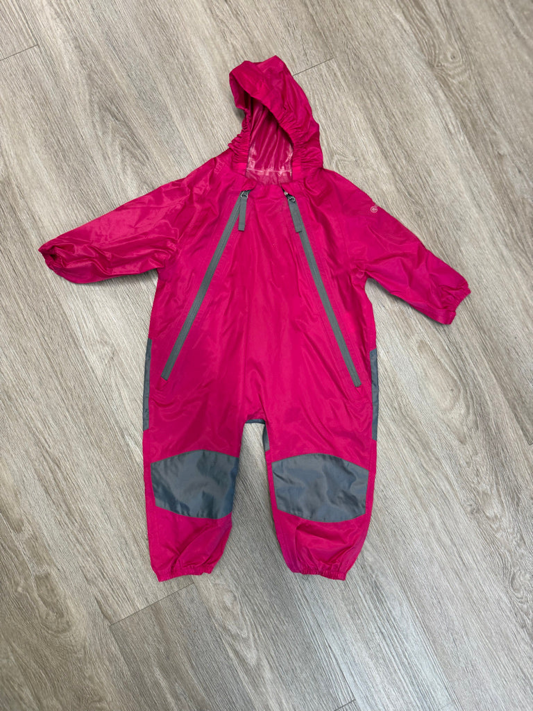 Cloudveil Rain Suit – 18M | Hot Pink Fuchsia