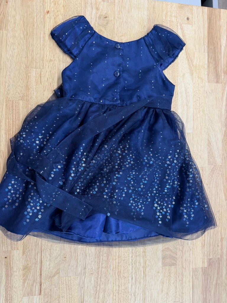 Joanna Michele Special Occasion Dress – 3T | Navy - Nest and Sprout - Consignment