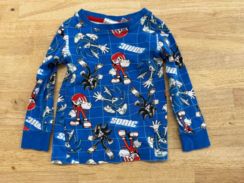 H&amp;M PJ Top – 3Y | Blue Sonic
