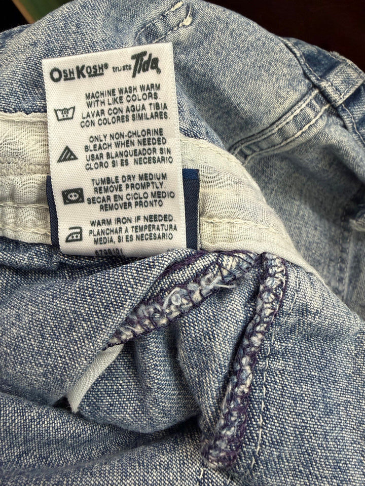 OshKosh 90s Overalls – 3T | The Genuine Article Light Wash 100% Cotton