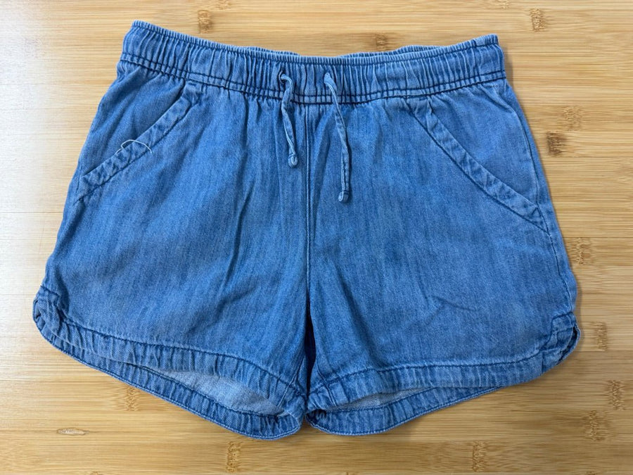 Old Navy Denim Shorts – 10–12 | Lightweight Elastic Drawstring Waist - Nest and Sprout - Consignment